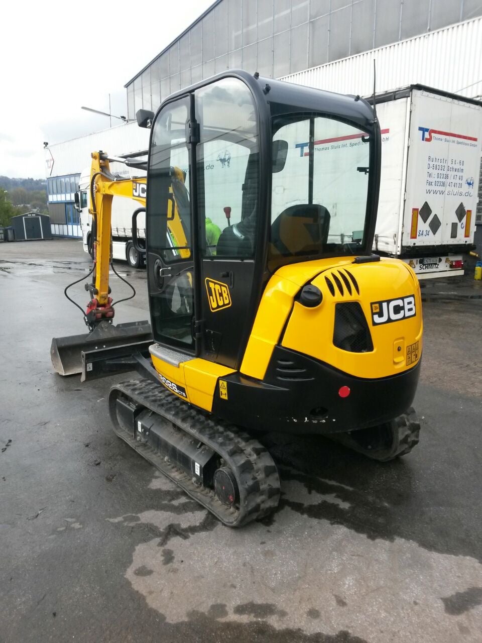 JCB 8026 Minibagger 2,6 ton – 2