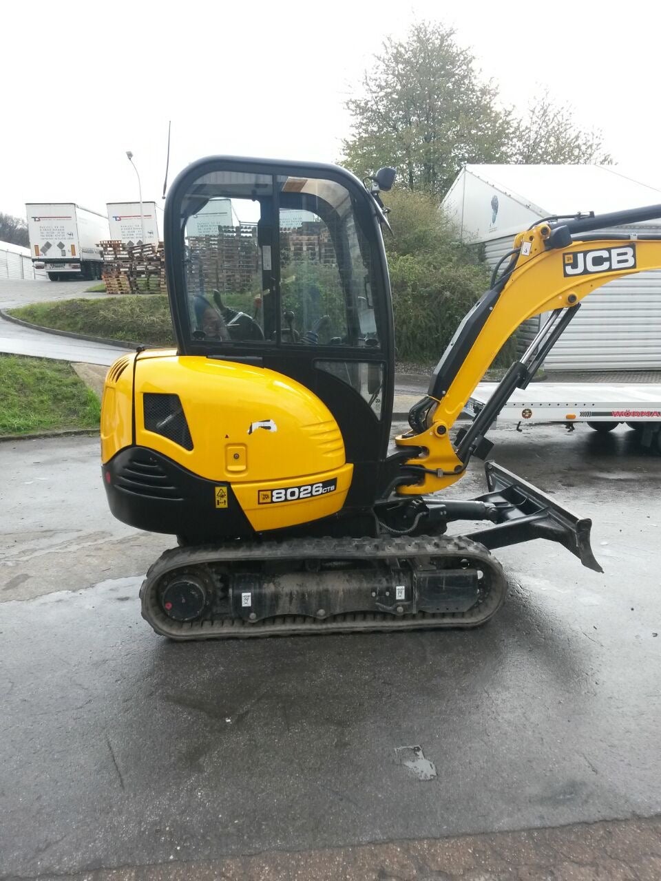 JCB 8026 Minibagger 2,6 ton – 3
