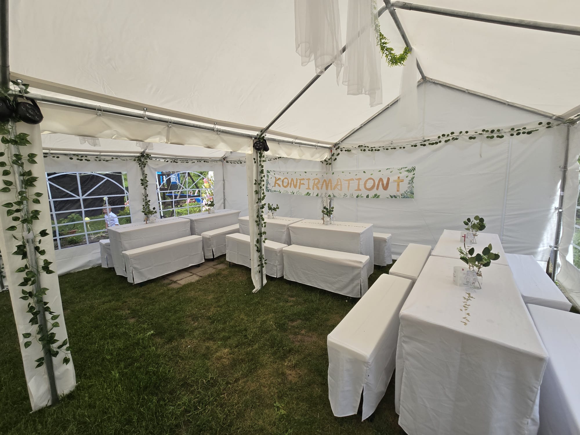 Partyzelt bis 6x12 m