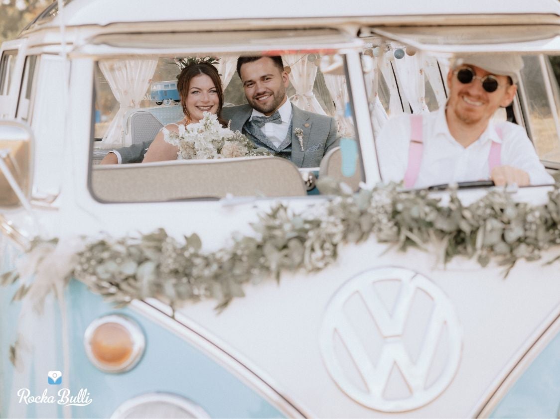 VW T1 Samba Bulli - Hochzeitsauto Oldtimer Brautauto MietBulli - RockaBulli – 3