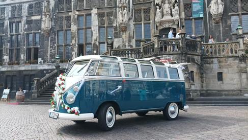 VW T1 Bus Samba Oldtimer - mit Chauffeur I Fotoshooting – 3