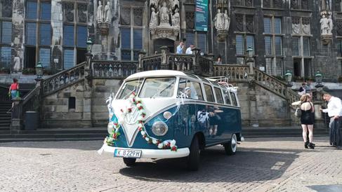 VW T1 Bus Samba Oldtimer - mit Chauffeur I Fotoshooting – 2