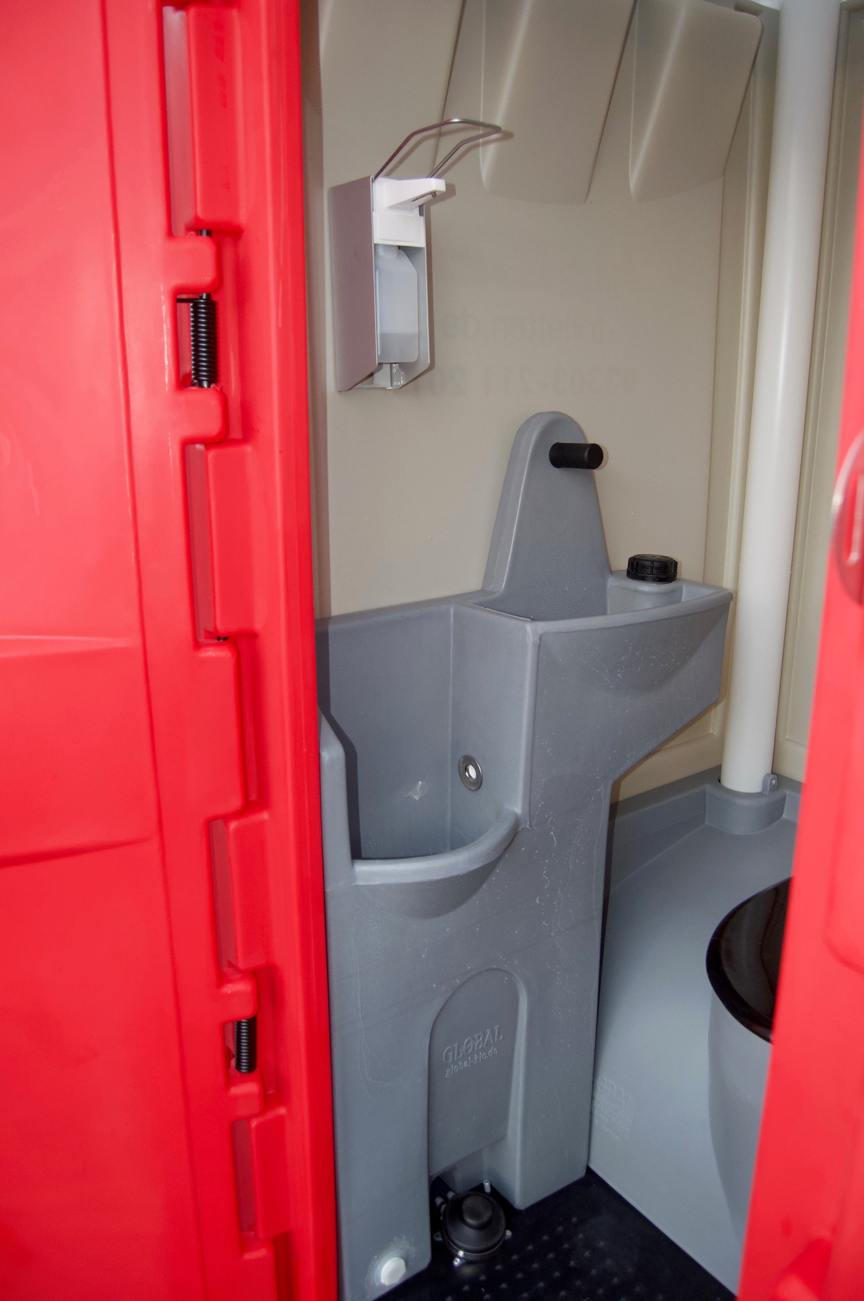 Mobile Toilettenkabine mit Handwaschbecken / Event / incl. Lieferung-Service-Abholung – 4