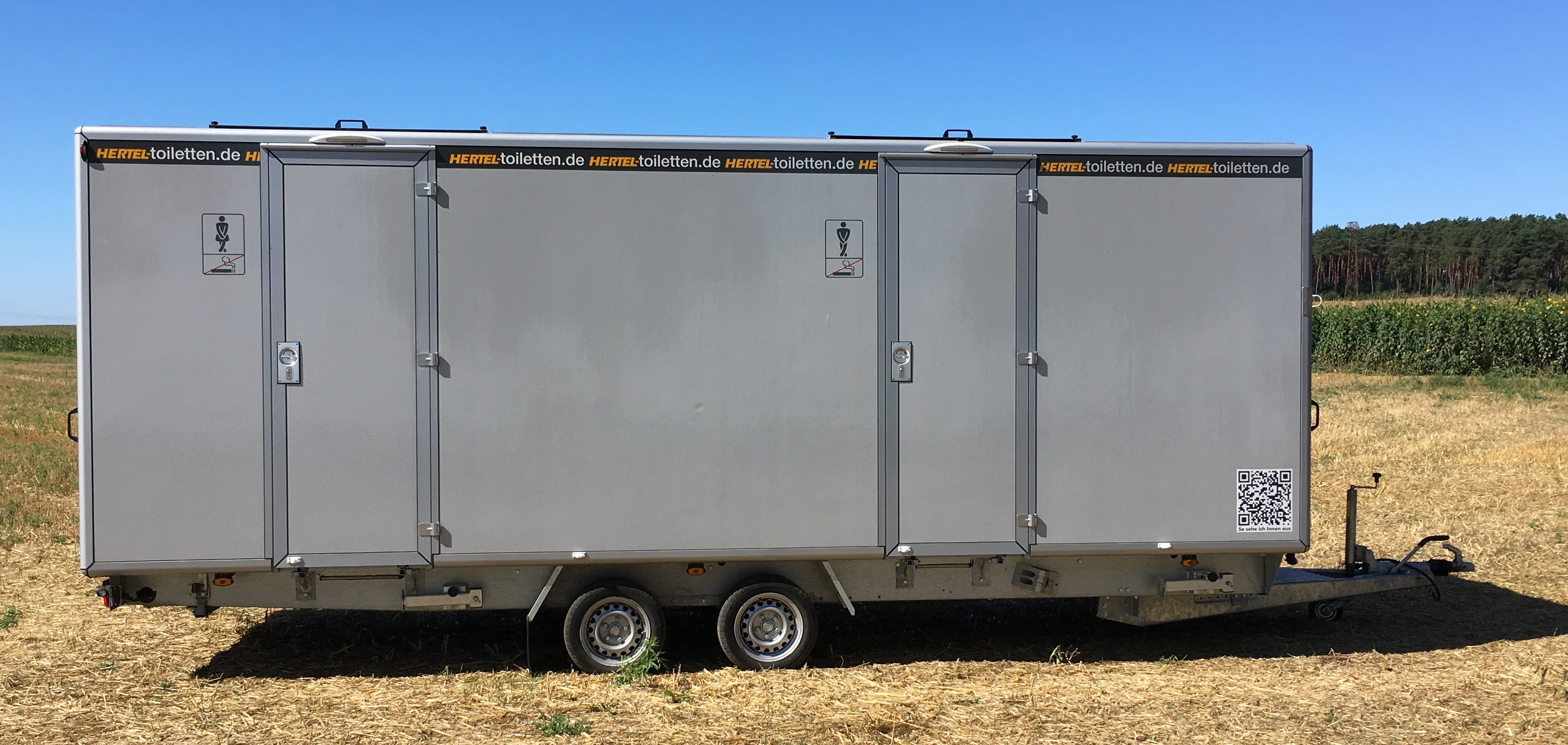 Toilettenwagen groß / incl. Lieferung-Anschluss-Abholung – 3
