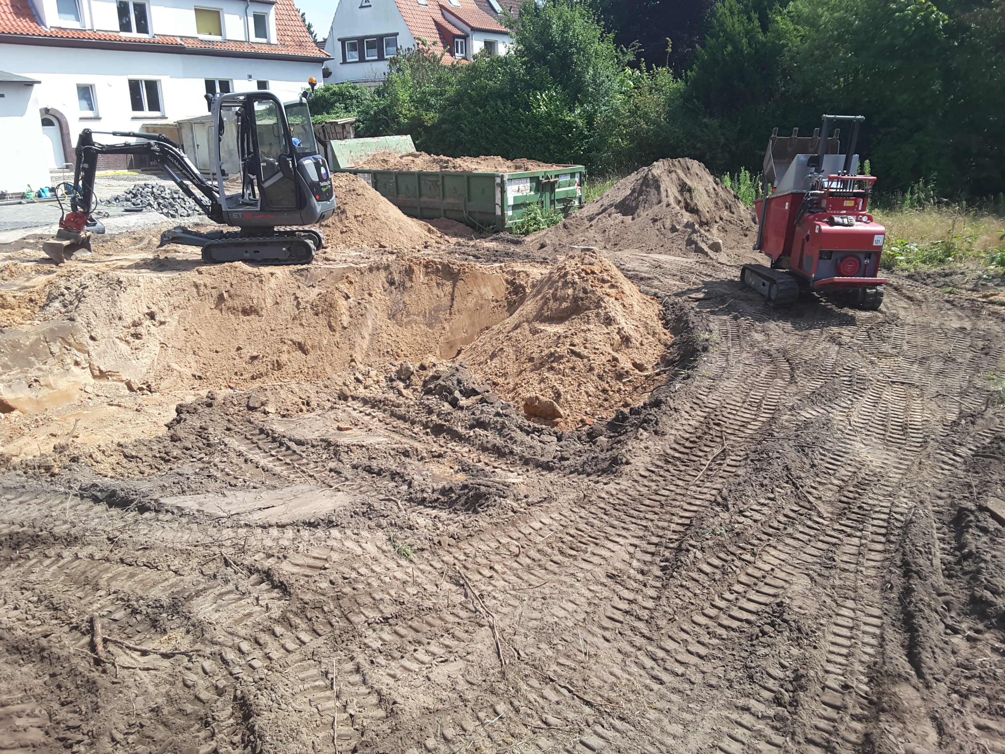 Minibagger ET 18 Wacker Neuson,  2 Tonnen. MIT Fahrer – 3