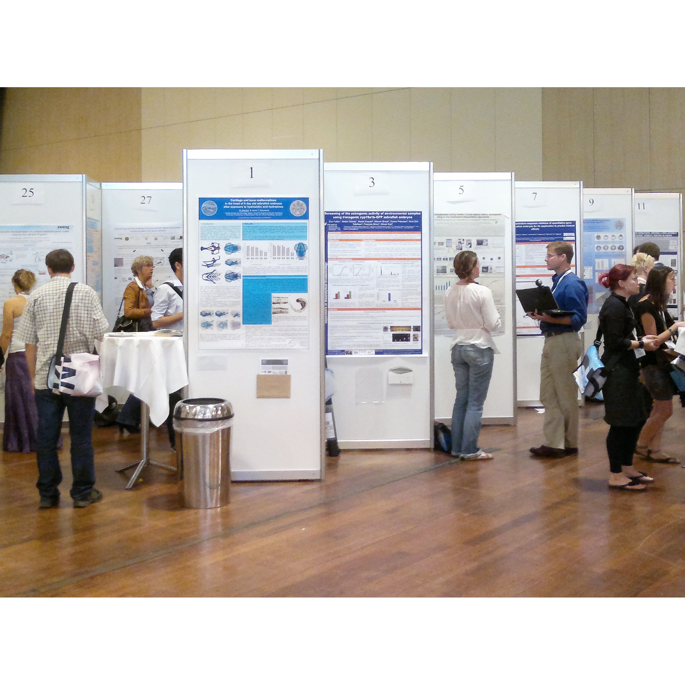 Poster Board | Stellwand | Galerie- und Messewand | Pinwand Preisbeispiel: 1 lfm. Wand, 250 cm hoch, beidseitig weiß