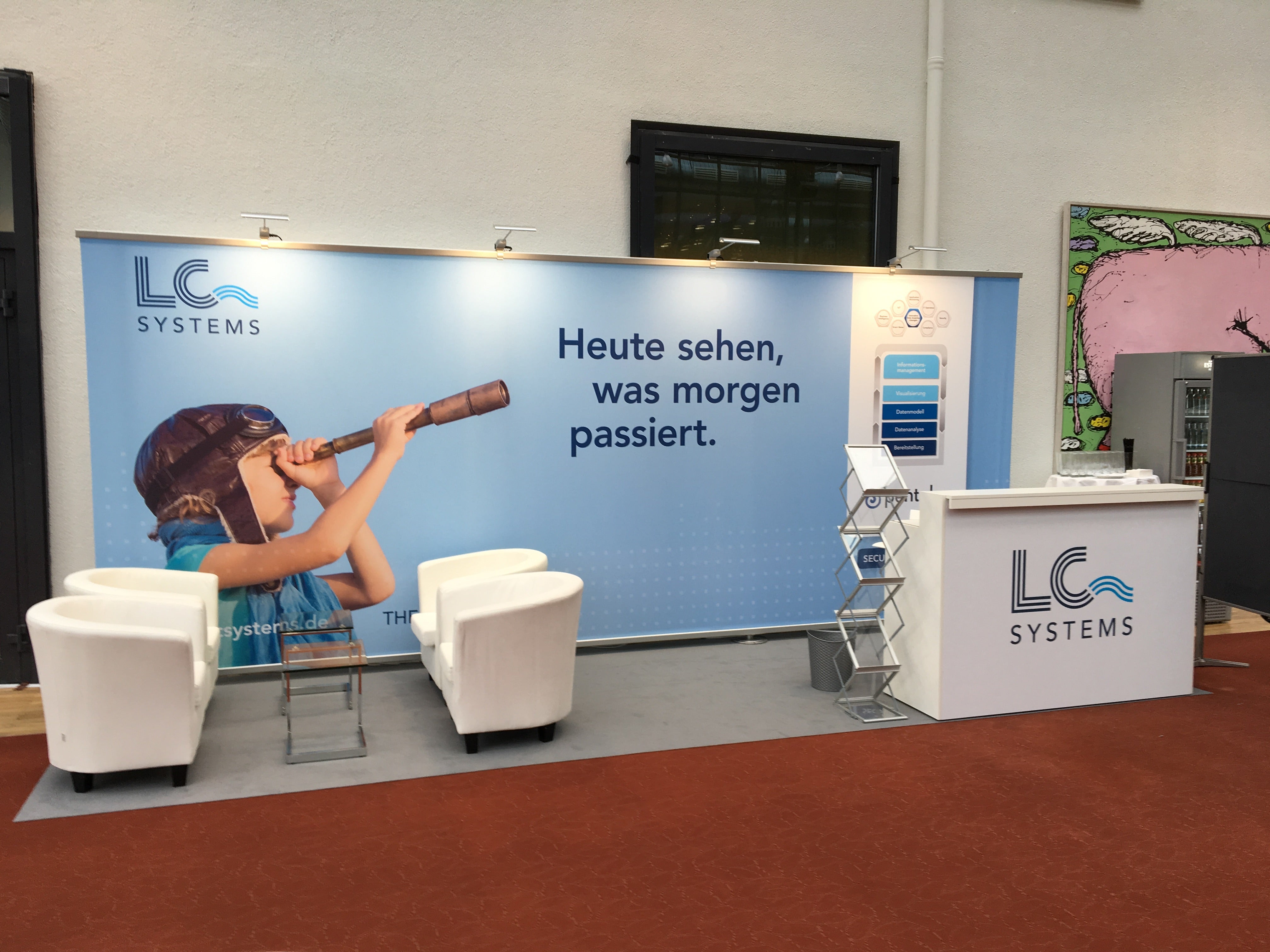 Stellwand | Textil im Modulsystem, individuell bedruckt z.B. als Rückwand m²-Preis