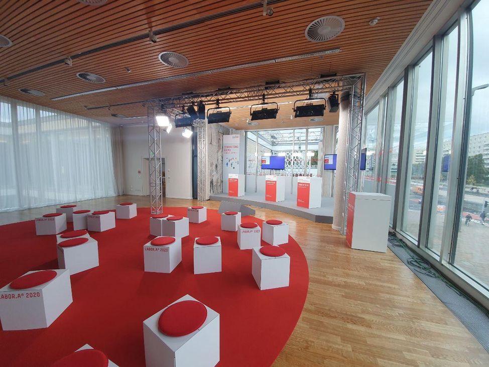 Lounge Sitzwürfel | Sitzhocker für Bühnen und Veranstaltungen – 2