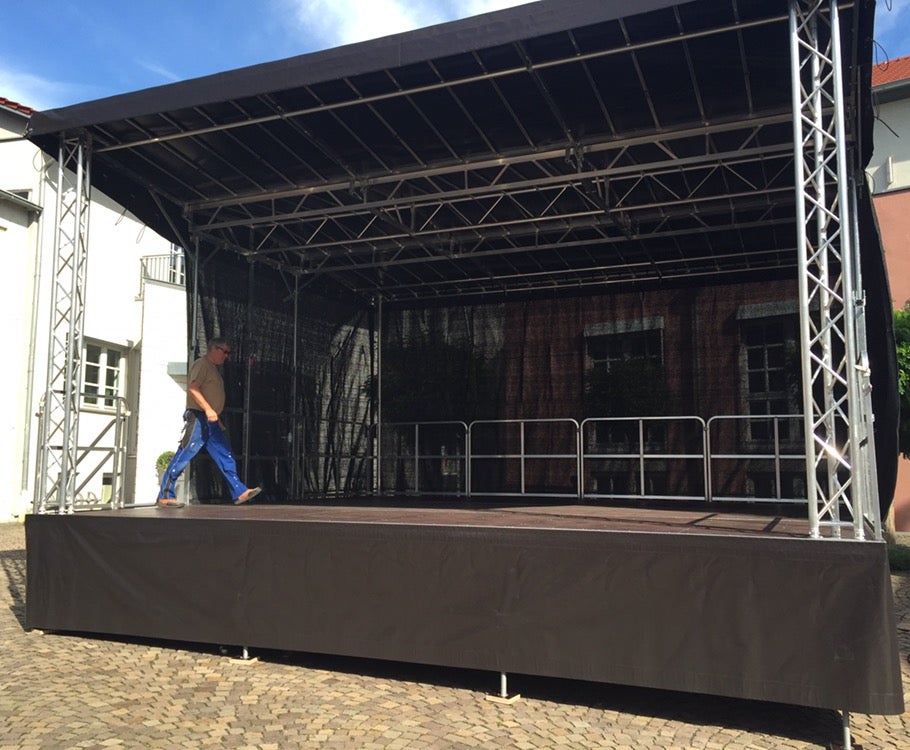 Bühne - Stage - Mobile Bühne (42 qm) - auf Wunsch mit oder ohne Technik – 3