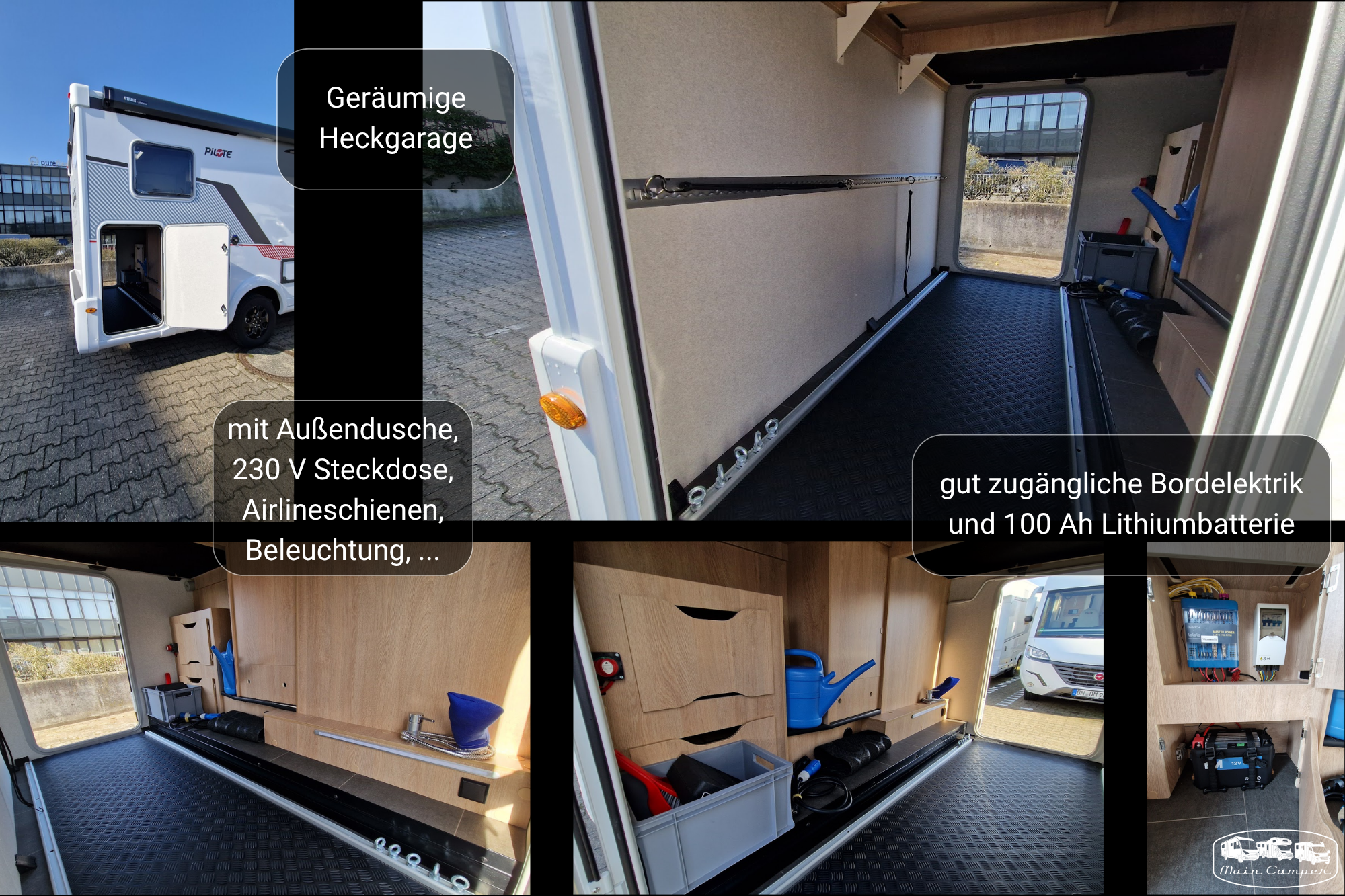 Pilote Atlas A690 GJ - Teilintegrierter für 4 Personen – 3
