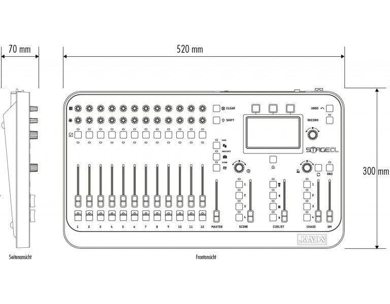 Jands Stage CL LED Lichtpult – 3