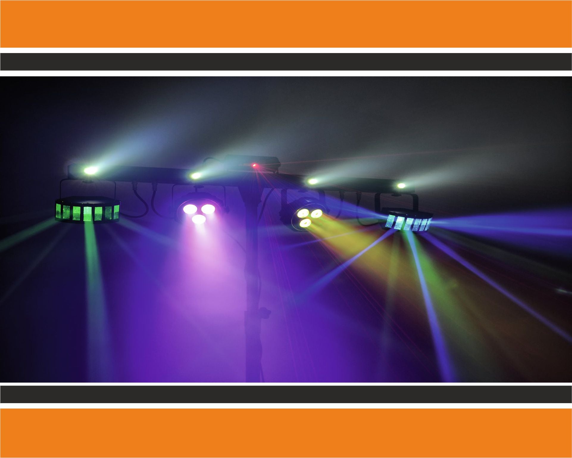 Party Lichtanlage Set M für ca. 50 Personen
