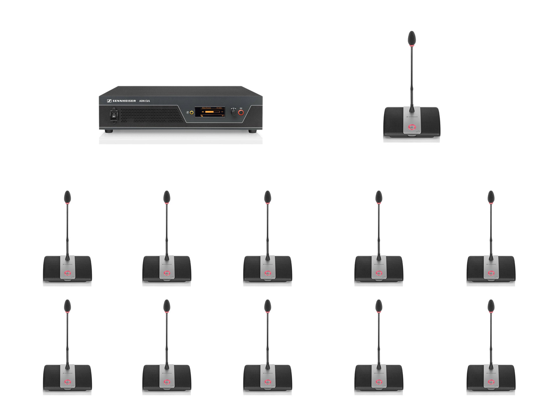 Sennheiser ADN Konferenzanlage kabelgebunden, Preis ab 300,- – 2