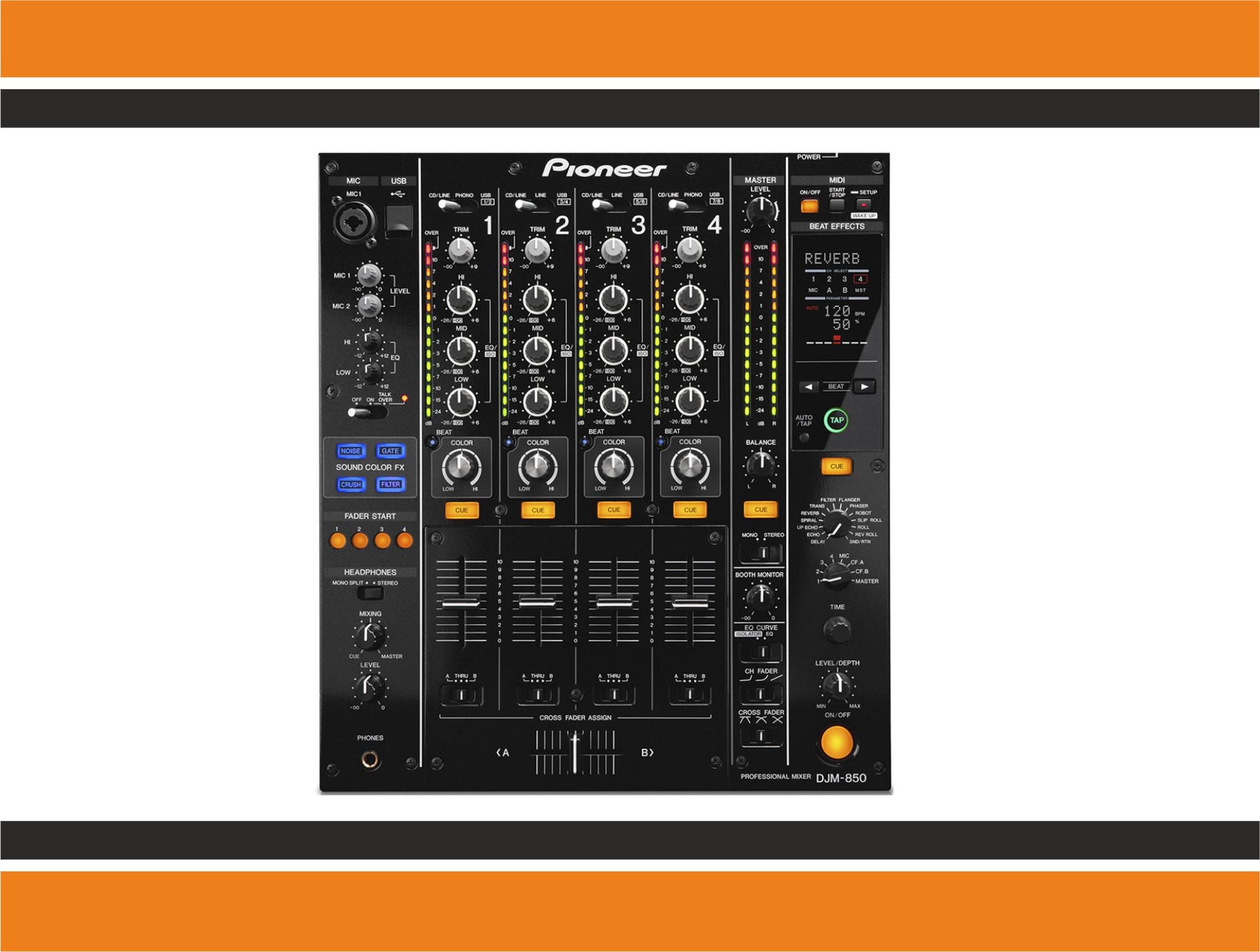 Pioneer DJM 850K DJ Mixer