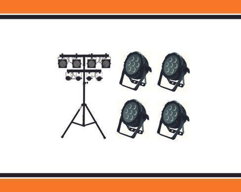 Party Lichtanlage Set S für ca. 25 Personen – 2