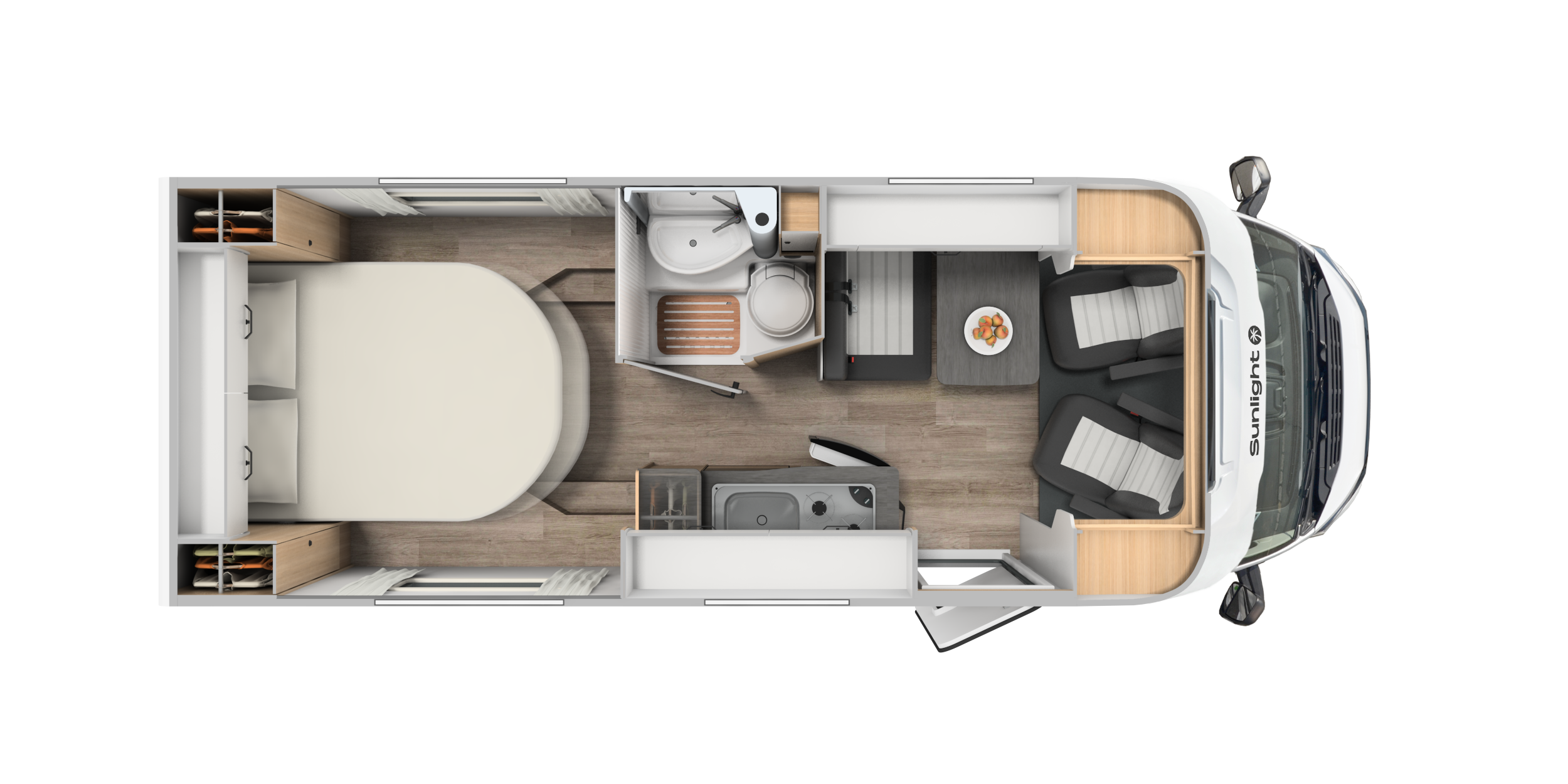 Sunlight V 69 Adventure Edition - Wohnmobil teilintegriert
