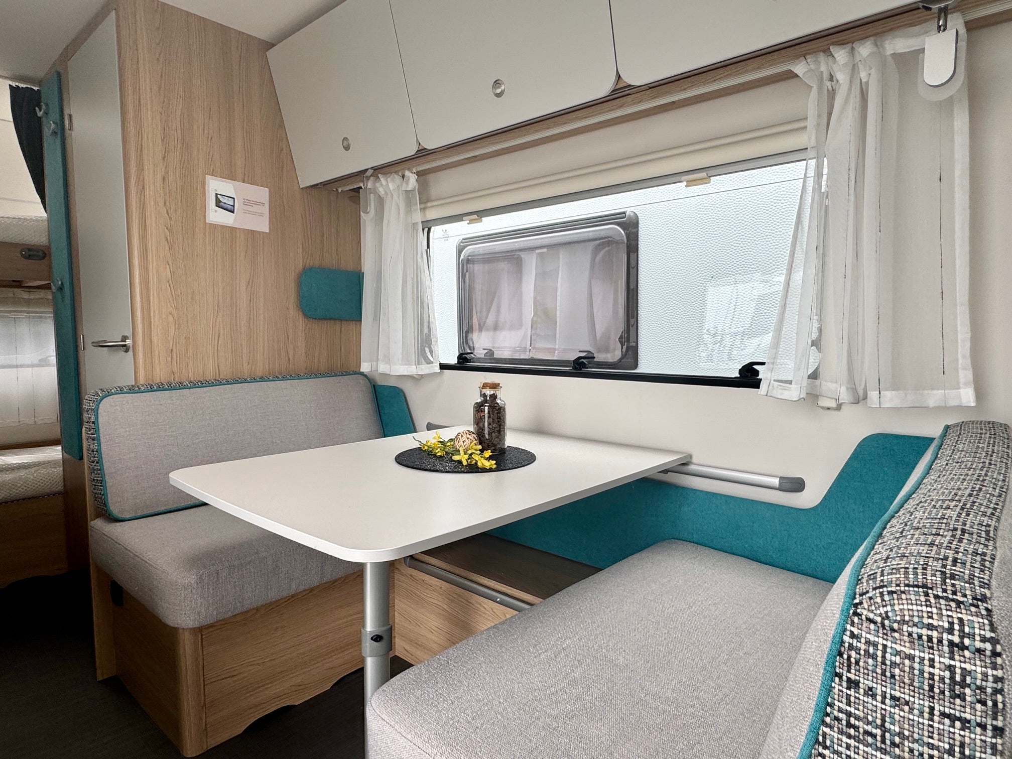 Wohnwagen Plus Klasse über 1360kg - Camper QSK mit 3er-Etagenbett – 2