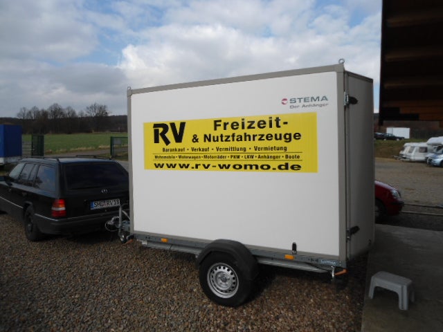 Kofferanhänger 1300Kg zGG. 251x128x 180cm Nutzabmessung
