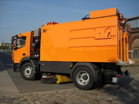 Kehrmaschine, LKW-Kehrmaschine Behältervolumen 7 m³, Mercedes-Benz Atego 1523 LKO EURO 6 – 4