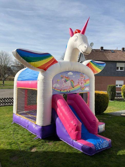 Hüpfburg Einhorn – 2