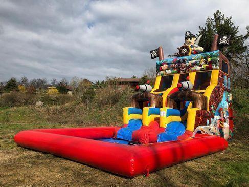 Riesenrutsche mit Pool - Piratenrutsche – 2