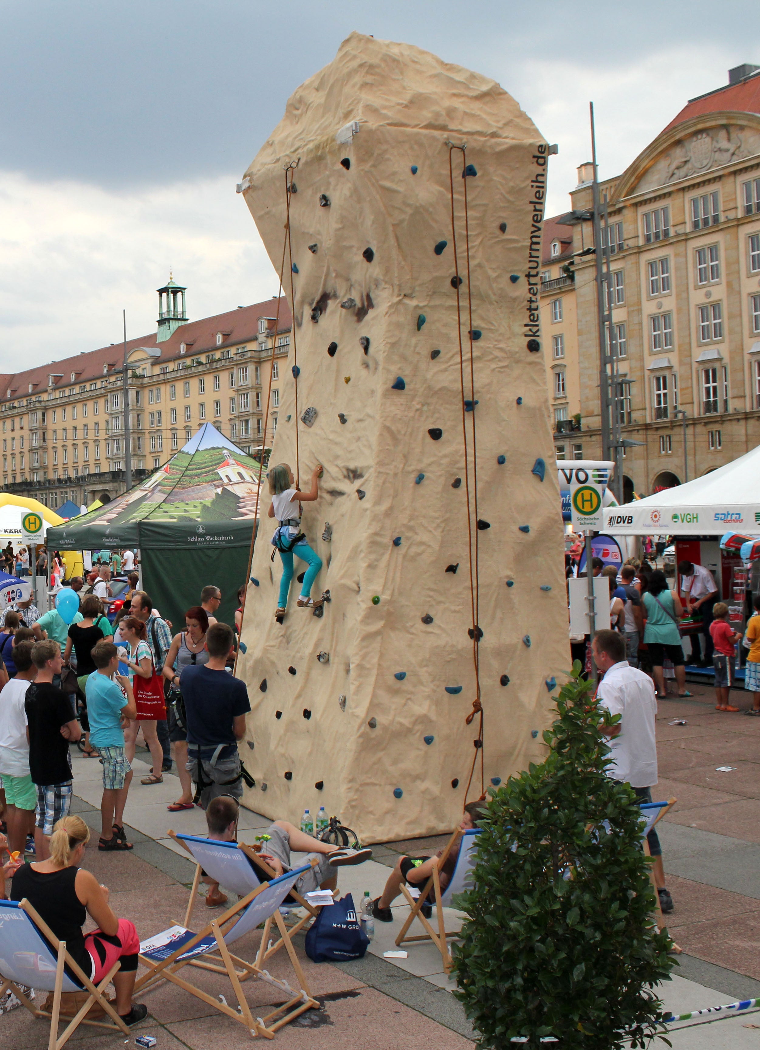 Mobiler Kletterturm inklusive 2 Betreuer – 2
