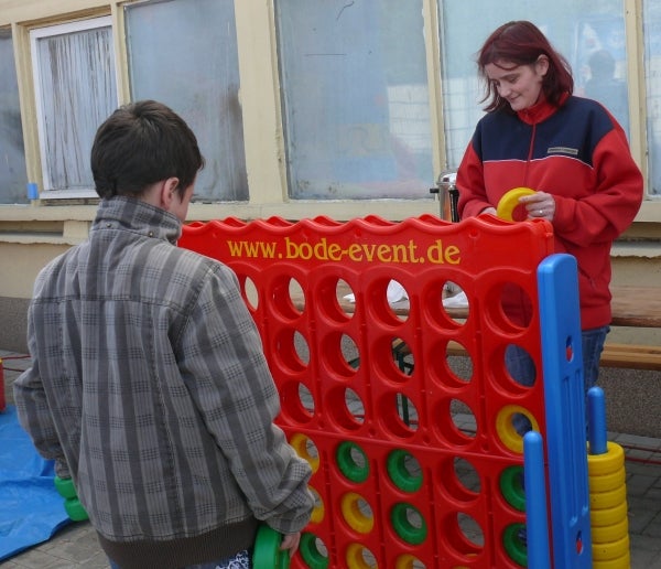 Hüpfburg Klatschender Clown Multifun mit Rutsche – 3