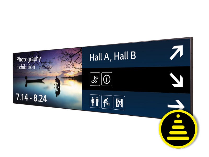 88 Zoll UHD - LG 88BH7D Display mieten | für gewerbliche Kunden