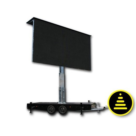 LED Trailer Cabrio 23m² - LED Trailer mieten | für gewerbliche Kunden