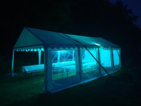 Partyzelt, Festzelt, Zelt zu vermieten | Größe 3x4, 3x6, 4x6, 4x8 – 3