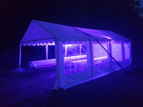Partyzelt, Festzelt, Zelt zu vermieten | Größe 3x4, 3x6, 4x6, 4x8 – 4