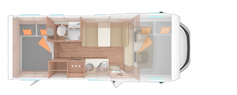 Weinsberg CaraHome 650 DG (Alkoven) – 3