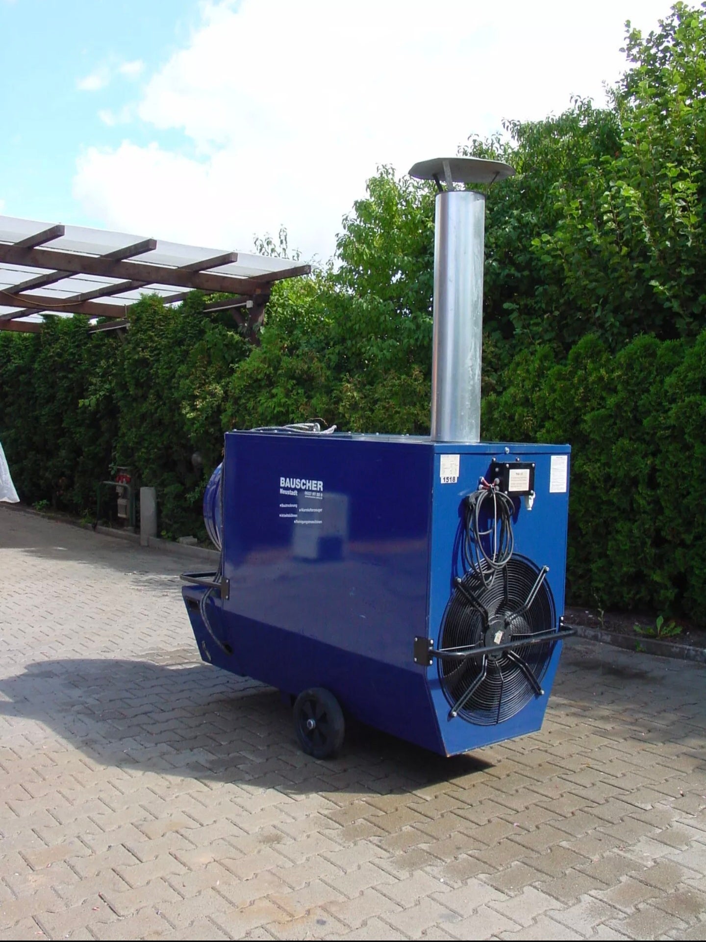 Bauheizung 110Kw Zeltheizung Heizkanone – 2
