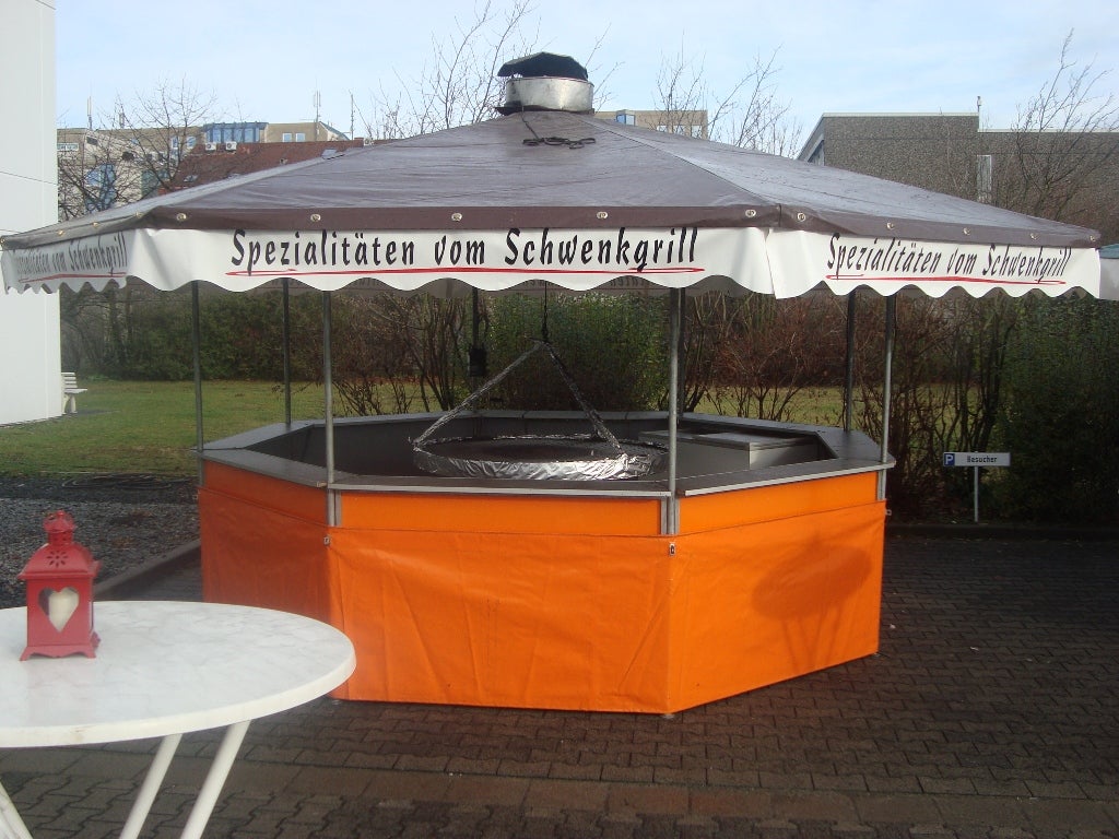 Schwenkgrill, Grill, Grillpavillon, Grillstand, Bierpavillon – 2