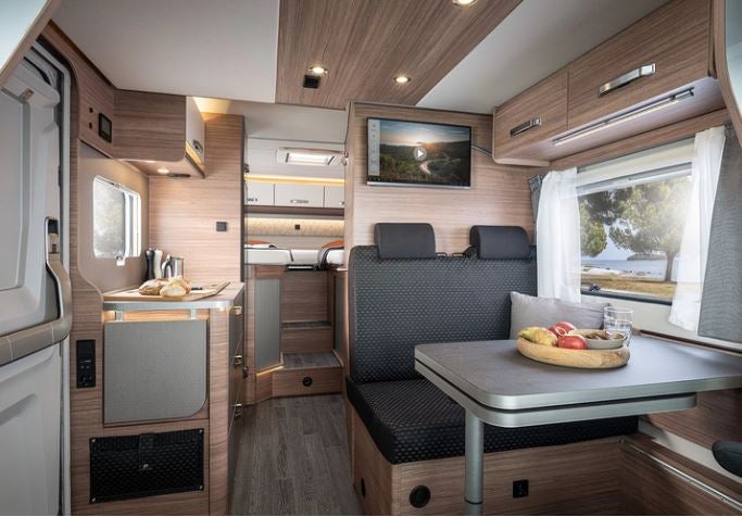 Wohnmobil Weinsberg CaraSuite 650 MEG, Familiengrundriss mit Einzelbetten, auch mit "Hundegarage" – 3