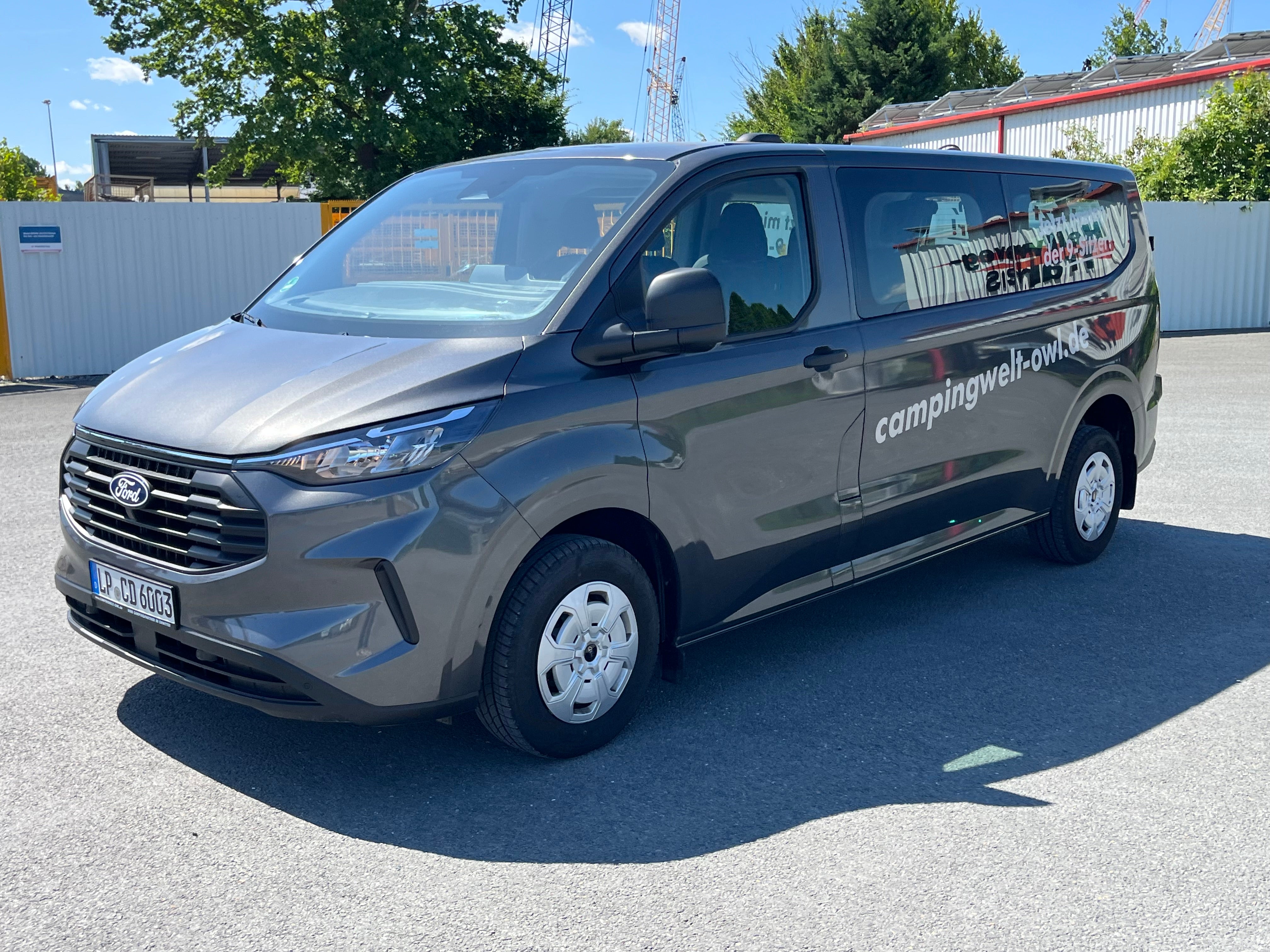 9-Sitzer Bulli, für Kegelausflug, gemeinsamer Urlaub, z.B. Ford Transit Custom – 3