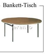 Bankett-Tisch - rund Ø 1,50 m