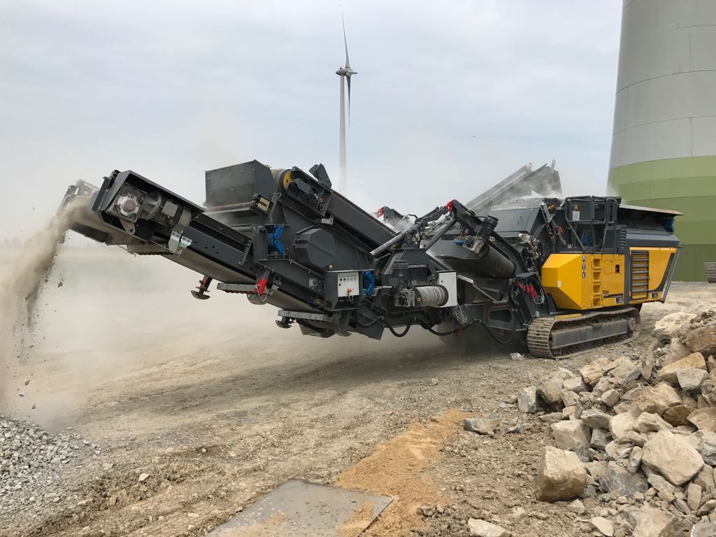 Prallmühle Rubble Master RM 90GO! mit Nachsieb