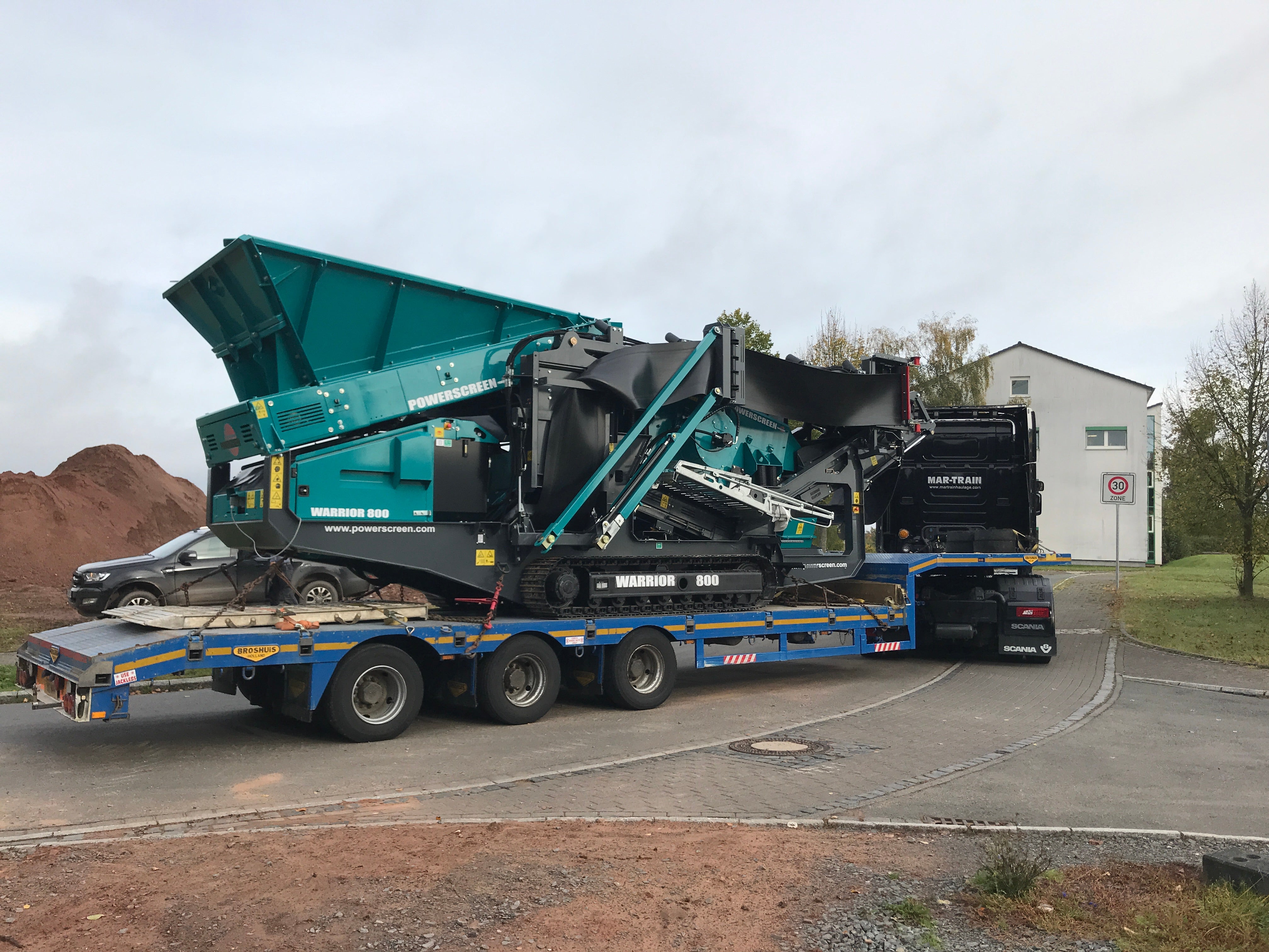 Kompaktsiebanlage Powerscreen Warrior 800 – 3