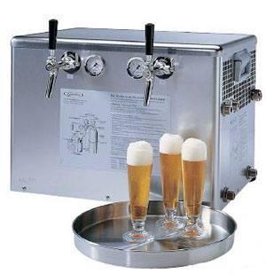 Bier-Zapfanlage Durchlaufkühler Bierkühler
