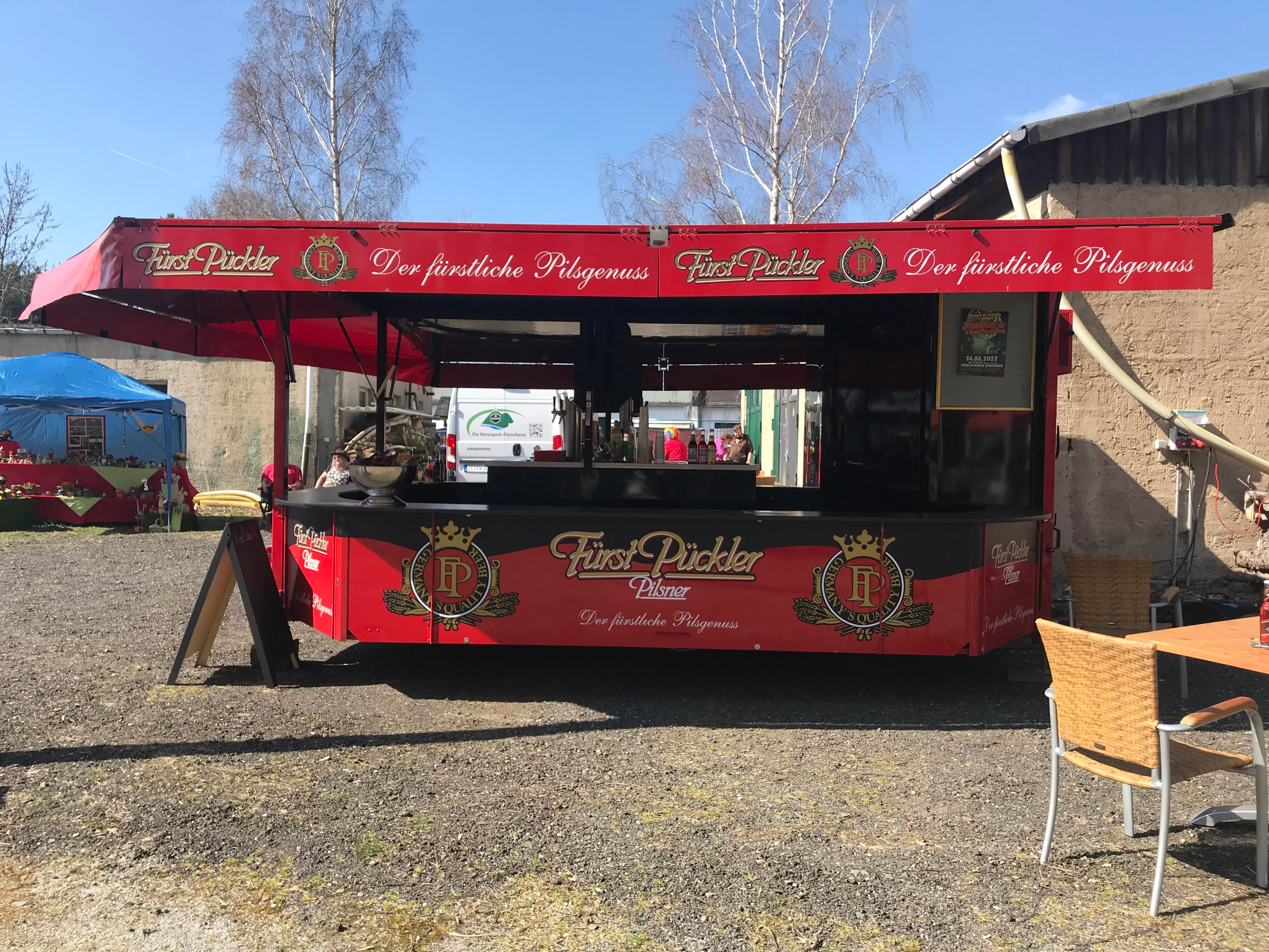 Ausschankwagen / Bierwagen 4-ltg mit Kühlzelle – 2