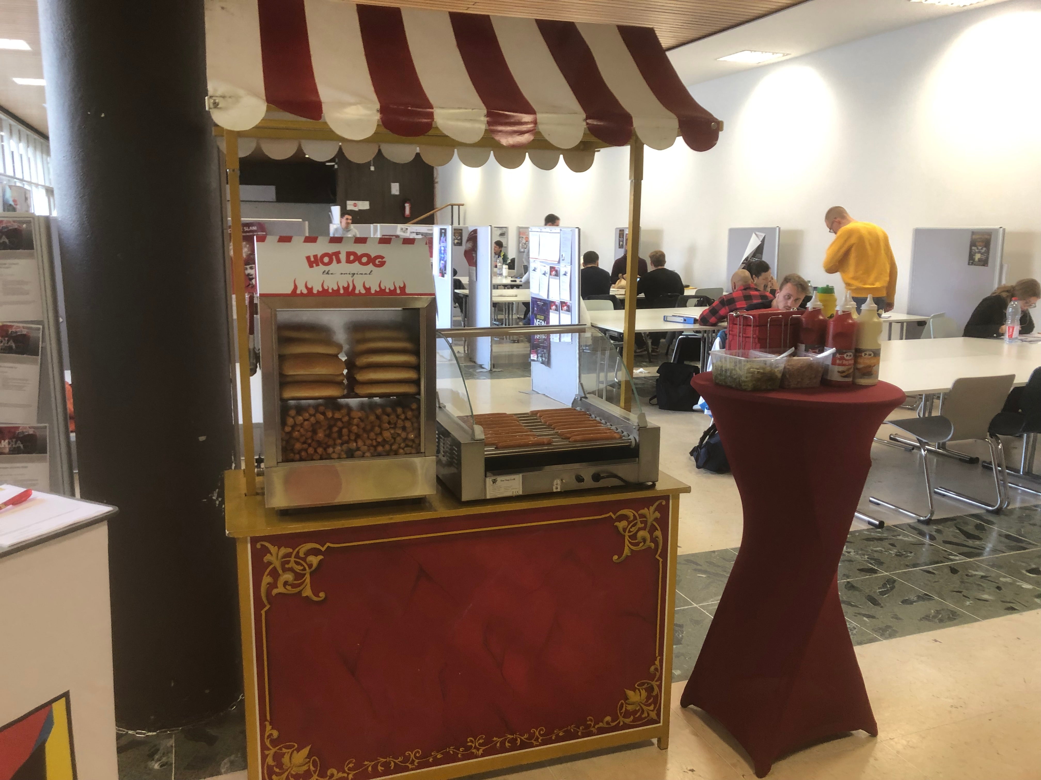 Hot-Dog-Stand - Hot-Dog-Wagen - Hot-Dog-Geräte für Messe-Event-Promotion