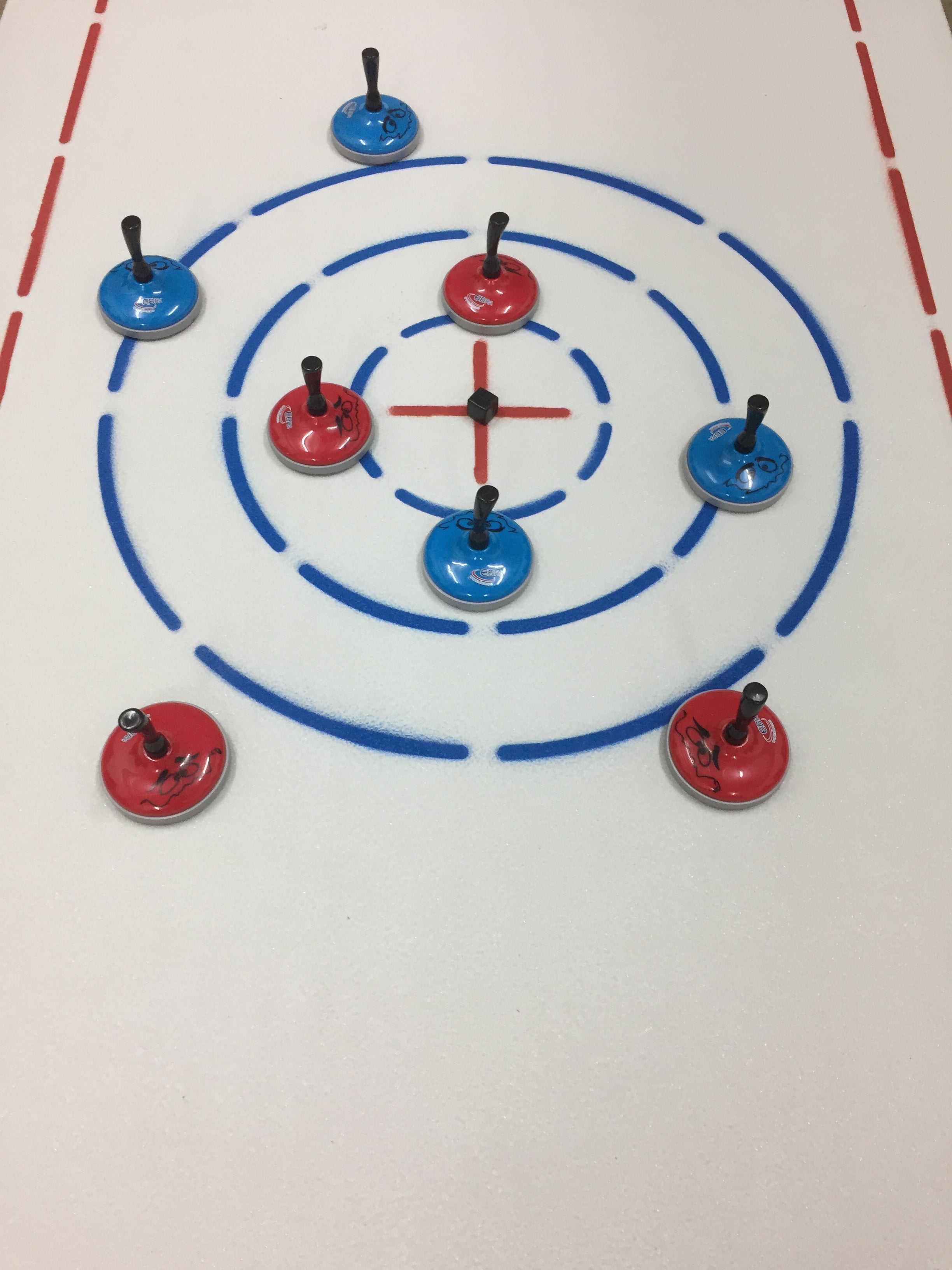 Mobile Premium Eisstockbahn - Eisstockschießen - Curlingbahn - Latterspiel für indoor und outdoor geeignet deutschlandweiter Versand – 3
