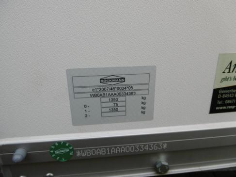 PKW-Anhänger Böckmann 1.350 KG – 3