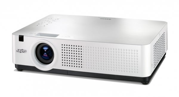 Komplettset Präsentation BEAMER 4000 Lumen und Leinwand Stumpfl Monoblox 32 300x230 cm = 138 Zoll Mobile Fastfold – 3