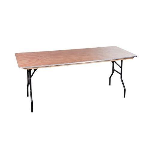 Banketttisch / Klapptisch 183x76 cm rechteckig (Holz oder Schwarz möglich)