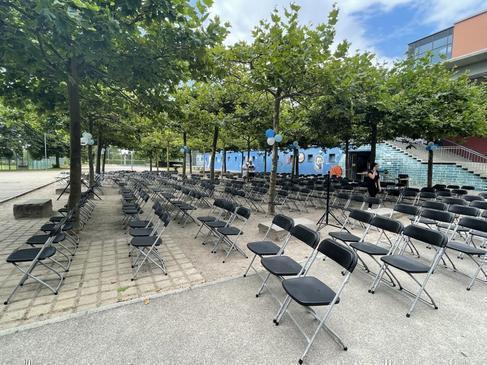 Klappstuhl schwarz – Eventbestuhlung für Veranstaltungen – 4