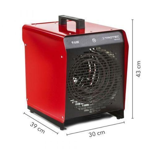 Zeltheizung / Elektroheizgebläse 9.000 Watt - 16A Drehstromanschluss – 2
