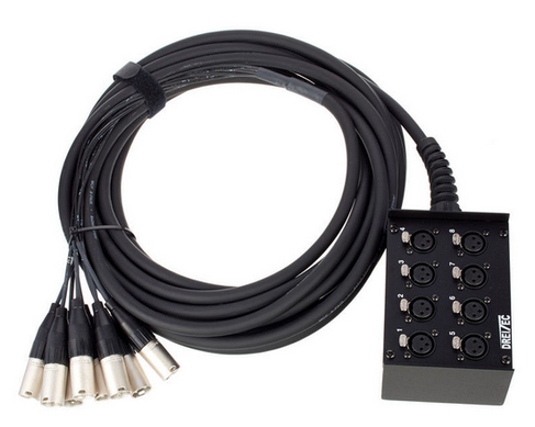Multicore / Subcore Kabel - 8/0 15m – 2