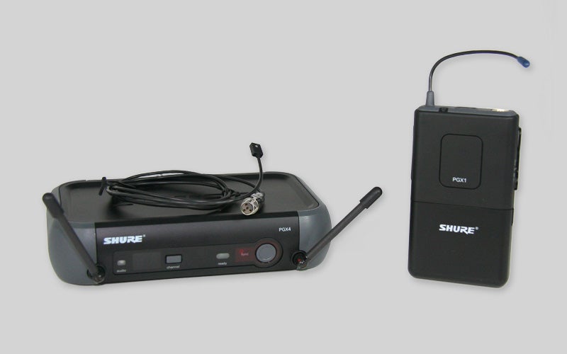 Kabelloses Ansteckmikro Shure WL 93 / mit Empfänger PGX24E (Lavalier-Mikrofon) · VERSAND MÖGLICH